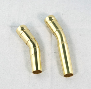 Mundrohr Adapter-Satz (1 x kurz, 1 x lang) für Sousaphon