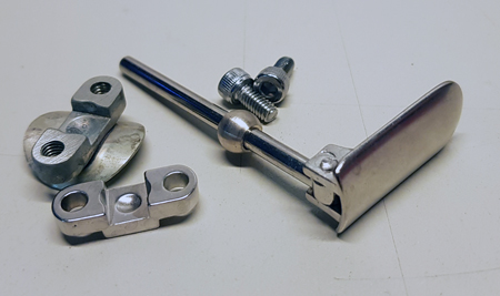 Handstütze (Flipper) verstellbar für Horn K-15/ K-45 mit Stützplatte
